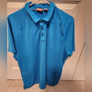 Men's Blue Puma Polo Shirt Size Large- Excellent Condition!